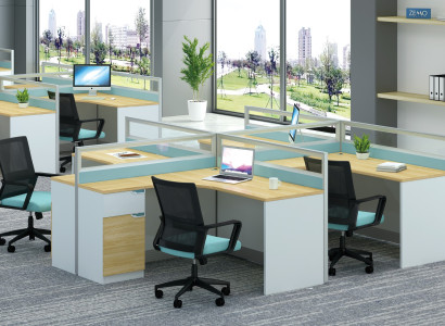 Bürotisch Schreibtisch Tisch Arbeitstisch Firma Möbel Counter call center möbel